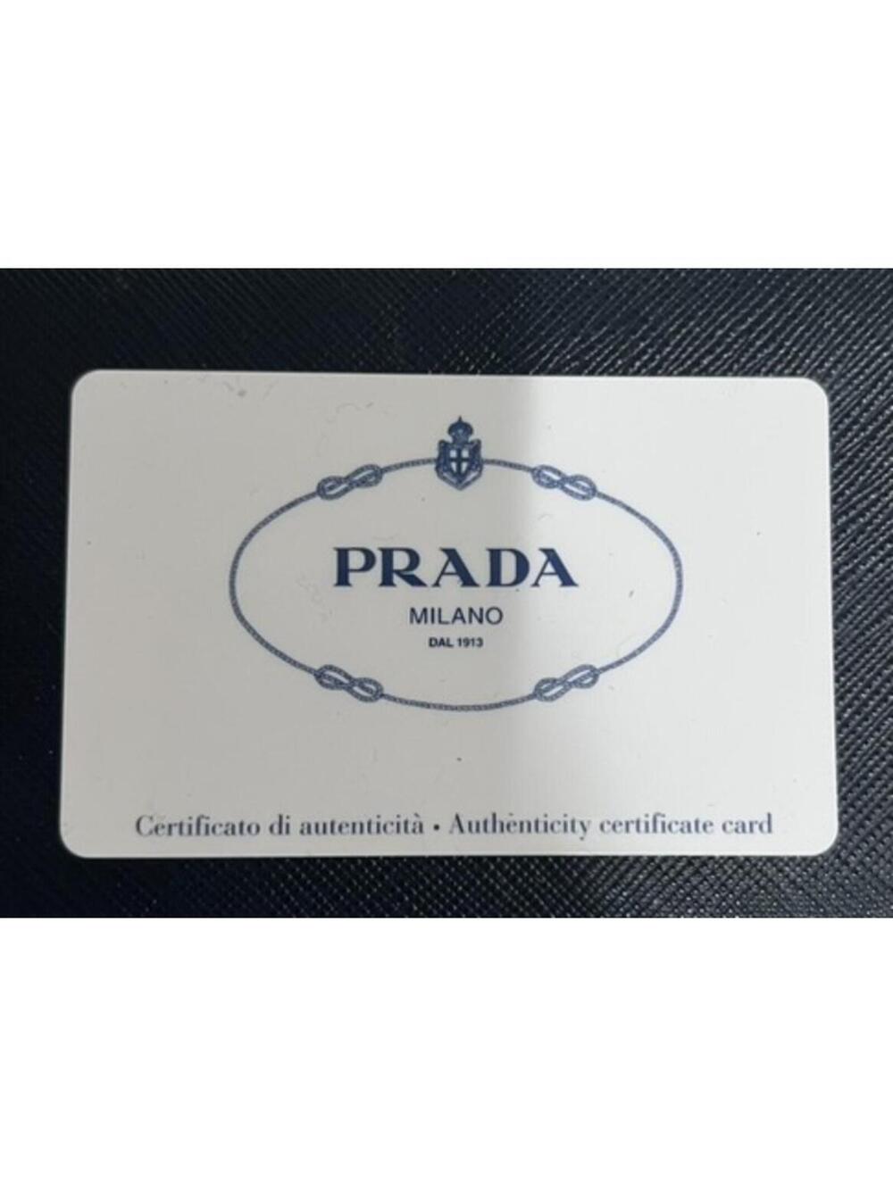 Prada Saffiano Leather Long Wallet - Baltico, with COA (2016) - Picture 6 of 8